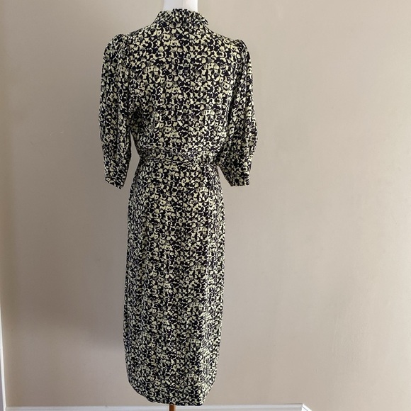 Ganni Wrap Midi Dress - Picture 7 of 14